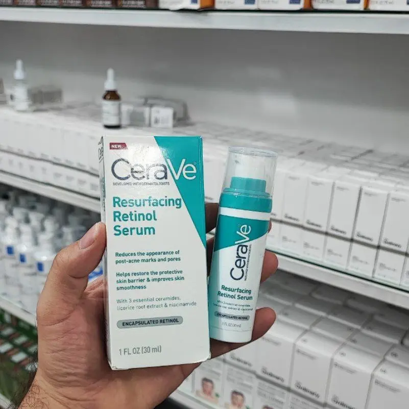 سرم رتینول سراوی حاوی سرامید و نیاسینامید