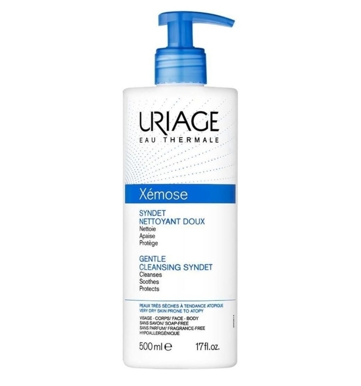 پاک کننده صورت اوریاژ اورجینال Uriage 3661434005916 Xemose Face and Body Cleansing Gel 500 ml