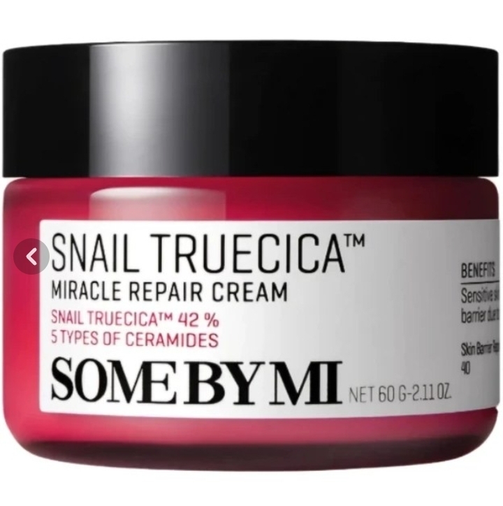 کرم ترمیم کننده سام بای می مدل Snail Truecica حجم ۶۰ میلی لیتر