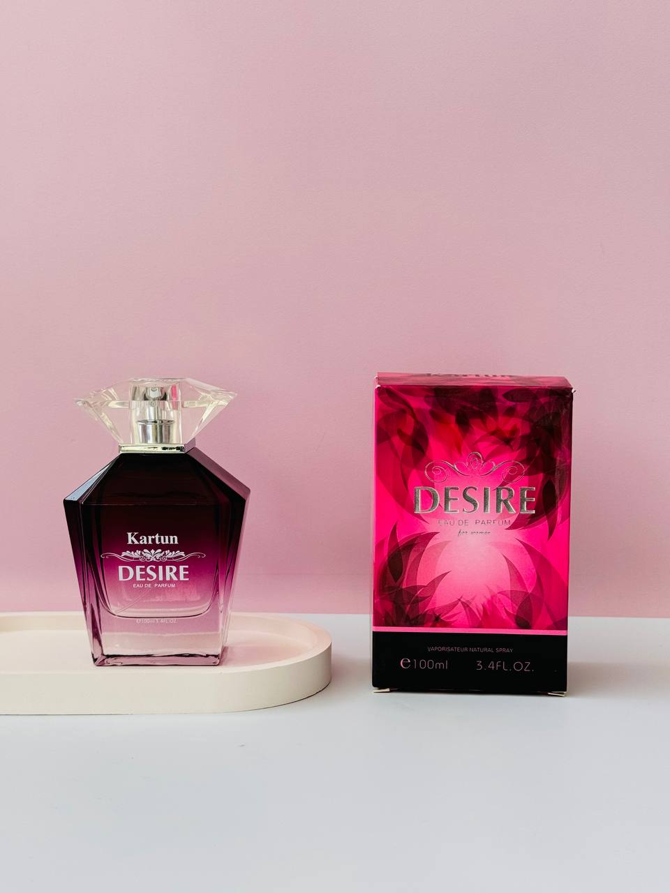 ادکلن دیزایر شرکت کارتن DESIRE حجم 100 میل